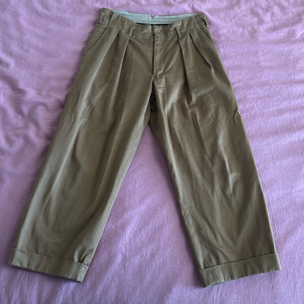 Monitaly Vancloth Sateen Pants Waist size 30